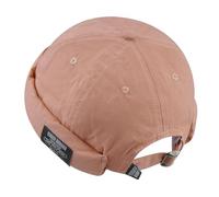 CLAPE Bonnet Docker en Coton Homme Femme Casquette sans Visière Réglable | Léger,Pliable,Uni,Bonnet Court avec Revers,Style Streetwear,Miki Breton Vintage pour Urbain,Voyage