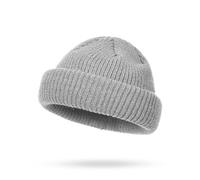 CLAPE Bonnet Dockers en Tricot Casquette sans Visiere Homme Femme Bonnet Tricoté Court Homme Femme Acrylic Knit Beanie Hats