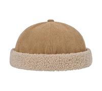 CLAPE Casquette sans Visiere Homme Bonnet Docker d'hiver Casquette Femme Chaude Winter Cap Chapeau Marin pour Le Froid Khaki FM25W09