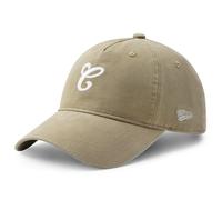 CLAPE Casquettes de Baseball Coton Casquette Homme Femme Baseball Cap à Bord Galbé Classique Chapeau Anti UV Réglable Khaki CLBB01
