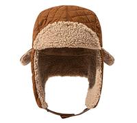 CLAPE Chapeau de Trappeur Hiver Imperméable Ajustable - Aviator Trapper Ushanka Hat Avec Cache Oreilles - Chapka de Chasse Russe
