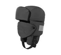 CLAPE Chapeau de Trappeur Imperméable Chapkas Chapeau Bomber Warm Trapper Hat Casquette Hiver avec Masque Détachable Chapeau Aviateur