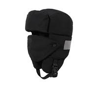 CLAPE Unisex Chaud Chapka Waterproof Nylon Trapper Hat Chapeau de Trappeur Hiver Bomber Hats avec Masque Détachable Ushanka Hat