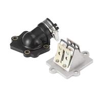 Clapet À Clapet Moto Ensemble de clapets de collecteur d'admission pour scooters, compatible avec Yamaha Jog 50 CY50 Jog 50 CG50 Boite à Clapets Carburateur