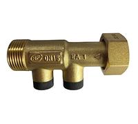 Clapet anti-pollution en laiton Ecrou libre F3/4 et 3/4M