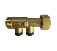 Clapet anti-pollution en laiton Ecrou libre F3/4 et 3/4M ACS Conforme Eau Potable