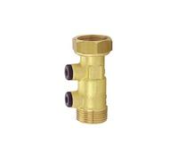Clapet anti-pollution NF laiton - écrou M 20x27