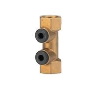 Clapet anti-pollution NF laiton FF 15x21