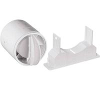 Clapet anti-refoulement Convient pour Ø de tube: 10 cm Wallair N40819 blanc