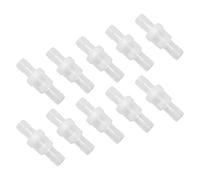 Clapet Anti-Retour 1 Voie, Clapet Anti-Retour d'eau Clapet Anti-Retour de Tuyau D'arrêt d'eau Translucide avec Ressort, Matériau PP pour L'industrie, Empêche Le Reflux de Liquide