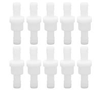 Clapet Anti-retour 10 Pièces Matériau PE Pompe à Air d'aquarium à Voie Unique Clapet Anti-retour pour Aquariums Industrie Chimique équipement Médical Applications sur le Thème