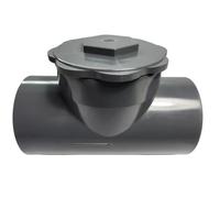 Clapet anti-retour à battant Ø 50 PVC Pression Piscine Eaux usées Eau Potable