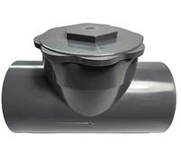 Clapet anti-retour à battant Ø 63 PVC pression