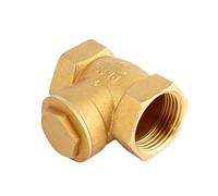Clapet anti-retour à battant en laiton à filetage femelle 1/2", 3/4", 1", clapet anti-retour unidirectionnel for aquarium, robinet à flotteur 1-1/4", 1-1/2", 2"(1/2")