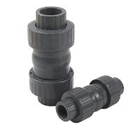 Clapet anti-retour à battant en PVC for tuyaux soudés au solvant, clapet bille for raccords de d'eau, jardin, maison, aquarium, 20-63 mm (diamètre intérieur 63 mm)(Inner Dia.32Mm)