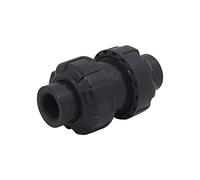 Clapet anti retour a boule vanne pvc filetage pour tube fileté vanne pvc a visser soupape antiretour