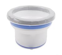 Clapet anti-retour à bride à fermeture automatique | Joint anti-odeur et anti-fuite pour toilettes accroupies de 90 à 110 mm | Housse de déodorant en argile ABS hautement élastique | 108 x 70 mm
