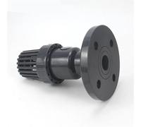 Clapet anti-retour à bride en PVC, clapet anti-retour unidirectionnel, filtre for jardin, irrigation domestique, pompe à eau à aspiration hémisphérique, jointure de filtre(40mm(DN32))