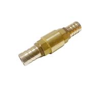 Clapet anti-retour à ressort à levage vertical en laiton avec barbillon for tuyau Clapet anti-retour unidirectionnel for eau(25mm)