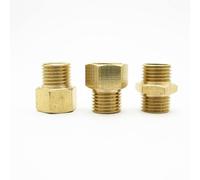 HOMEXO Clapet Anti-Retour à Sens Unique 1/4 "3/8" BSP Filetage mâle Femelle Laiton for réservoir d'eau Pompe Chauffe-Eau Toilette 2 pièces (Color : 1/4", Size : Male to Male)