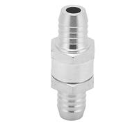 Clapet anti-retour à sens unique, clapet anti-retour à sens unique anti-retour en alliage d'aluminium universel pour carburant essence huile essence Diesel eau(14mm)