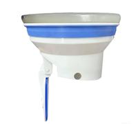 Clapet anti-retour anti-odeur à fermeture automatique compatible avec les sorties d'égout de 90 à 110 mm pour salle de bain