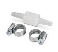 Clapet anti-retour avec 2 colliers de serrage, pour max. Ø 10 mm