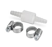 Clapet anti-retour avec 2 colliers de serrage, pour max. Ø 10 mm