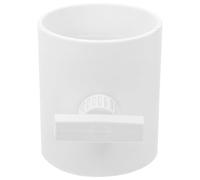 Clapet Anti-retour Blanc Réglable PVC pour Conduit de Ventilation | Insert de Conduit, Registre D’air Manuel, Paroi Épaisse et Écrou de Serrage