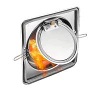 Clapet anti-retour coupe-feu en acier inoxydable 100-180 mm, demi-ouverture, for conduit de hotte aspirante.