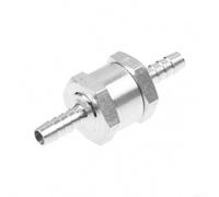 Clapet anti-retour de 12 mm pour diesel, eau et air, alliage d'aluminium, résistant au vieillissement, dispose d'une pression d'ouverture de 0 à 2 bars (6 mm)