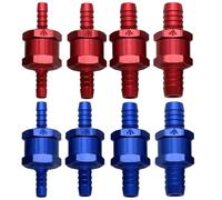 Clapet anti-retour de 6 à 12 mm pour carburateur, essence, diesel, eau en alliage d'aluminium