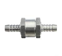 Clapet anti-retour de carburant automobile 4681012 mm en alliage d'aluminium pour systèmes d'alimentation en carburant de carburateur adapté pour les applications diesel et eau (8 mm)