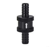 Clapet anti-retour de carburant unidirectionnel en alliage d'aluminium pour moteurs diesel et essence, compatible avec les conduites de carburant automobiles, plusieurs tailles (10 mm)