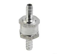 Clapet anti-retour de conduite de carburant empêchant le refoulement vers le réservoir, maintient le carburant en ligne pour une utilisation du carburateur 6, 8, 10, 12 mm tailles de tube (8 mm)