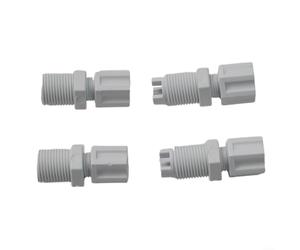 Clapet anti-retour de rechange et adaptateur d'admission pour chlorinateurs Hayward Cl200 Cl220 Comprend deux écrous de compression compatibles avec Brome Feeder Cl220br Pièces de piscine