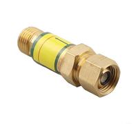 Clapet anti-retour de sécurité pour soudage au gaz pour oxygène/acétylène/propane, réinitialisation automatique, cuivre (A)