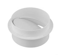 Clapet anti-retour de ventilation pour conduits ronds compatible avec les configurations de ventilateur d'échappement et les besoins de distribution d'air CVC (150 mm)