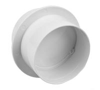 Clapet anti-retour de ventilation pour conduits ronds compatible avec les configurations de ventilateur d'échappement et les besoins de distribution d'air CVC (80 mm)
