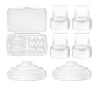 Clapet Anti-Retour & Diaphragme en Silicone Pièces de Rechange Compatibles avec Tire-Lait Portable Momcozy M5 - Silicone Alimentaire Sans BPA Accessoires (Lot de 6 : 4 Clapets + 2 Diaphragmes)