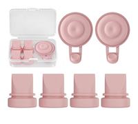 Clapet Anti-Retour & Diaphragme en Silicone Pièces de Rechange Compatibles avec Tire-Lait Portable Momcozy M9 - Silicone Alimentaire Sans BPA Accessoires (Lot de 6 : 4 Clapets + 2 Diaphragmes)