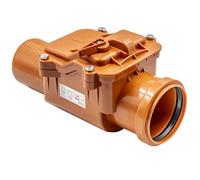 Clapet Anti-Retour DN 75 Pour Montage Horizontal - Clapet De Retenue Pour Conduites D’Évacuation - Sécurité Contre Le Reflux, Raccordement Simple Et Fiabilité Durable