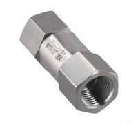 Clapet anti-retour en acier inoxydable 304 pour refoulement dans les conduites de carburant, d'air, d'huile et de gaz (NPT1/2)