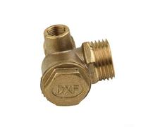 Clapet anti-retour en laiton à 3 ports 40400 fileté pour compresseurs d'air offrant un débit d'air constant et une stabilité de la pression
