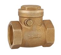 Clapet anti-retour en laiton - Valve unidirectionnelle, résistance 232psi, crêpine flottante & anti-bélier, filetage femelle DN20, installation facile, usage eau domestique & industrielle