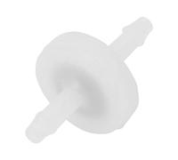 Clapet anti-retour en ligne-1/8 "3/16" 1/4" PVDF clapet anti-retour en ligne à sens unique pour l'air liquide de gaz combustible(1/8")