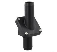 Clapet anti-retour en plastique pour yachts, bateaux et camping-cars, 12,6 cm de long x 2,5 cm de diamètre, noir