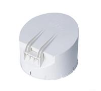 Clapet anti-retour en PVC anti-odeur pour tuyau de drainage 50-160 mm anti-insectes pour canalisations de sol de jardin (160 mm)