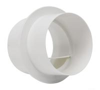 Clapet anti-retour en PVC pour cuisine et salle de bain - Amortisseur de refoulement pour tuyau rond - Empêche l'irrigation inversée et la ventilation - Essentiel (80 mm)