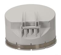 Clapet anti-retour en PVC pour tuyau de vidange en PVC avec valve anti-odeur, filtre à eau de pluie pour canalisations de sol extérieures dans le balcon et le jardin (160 mm)